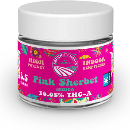 SERENITY FARMS 3.5G THC-A INDOOR FLOWER