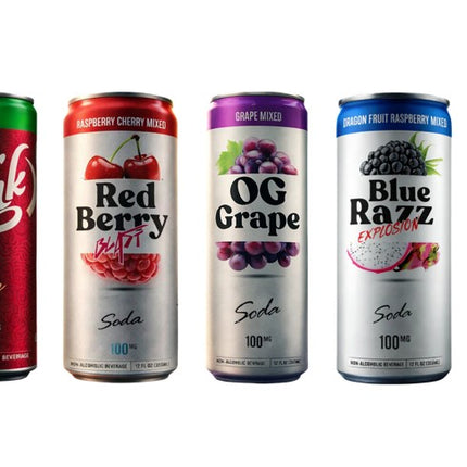 STICKY GREEN 100MG THC INFUSED SODA (4CT PACK)