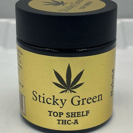 STICKY GREEN GREENHOUSE THC-A FLOWER 3.5 GRAM HYBRID 765464935113
