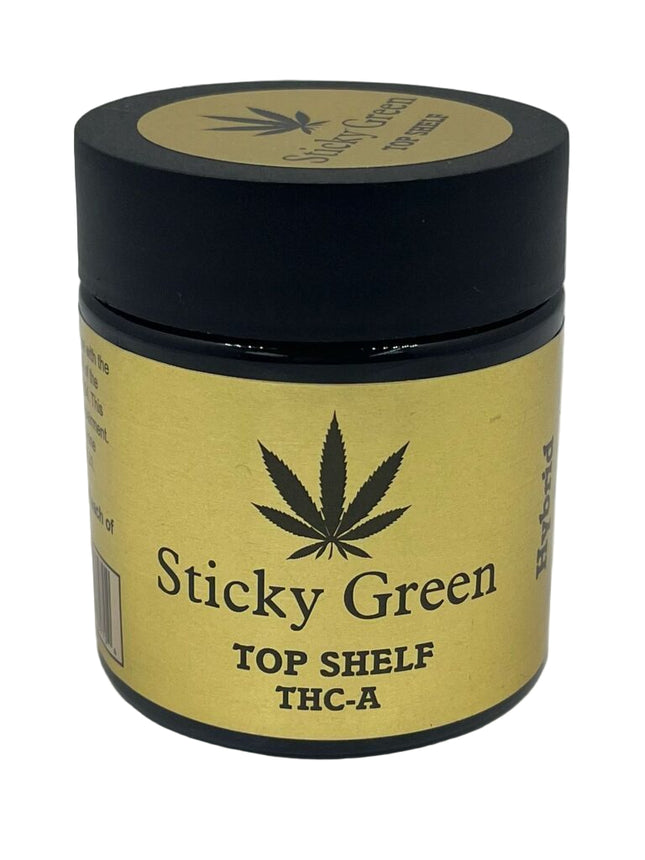 STICKY GREEN GREENHOUSE THC-A FLOWER 3.5 GRAM HYBRID 765464935113