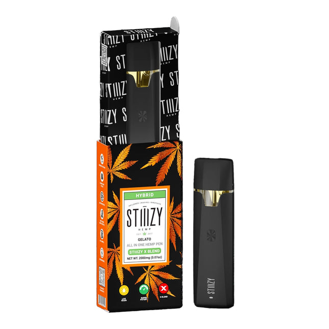 STIIIZY HEMP 2ML XBLEND DISPO GELATO 810120064451