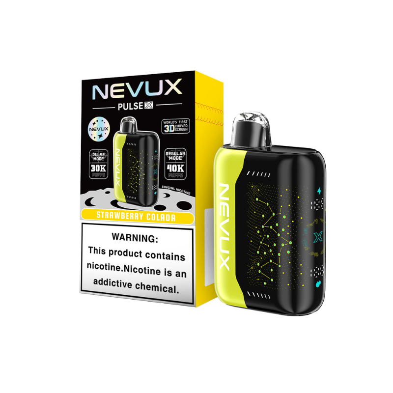 NEVUX PULSE X 30K CURVED 3D SCREEN DISPOSABLE (5CT DISPLAY)