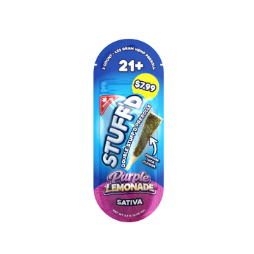 STUFF'D 3 GRAM THC-A DOUBLE STUFFED PRE ROLLS PRE PRICED (10PK BOX)