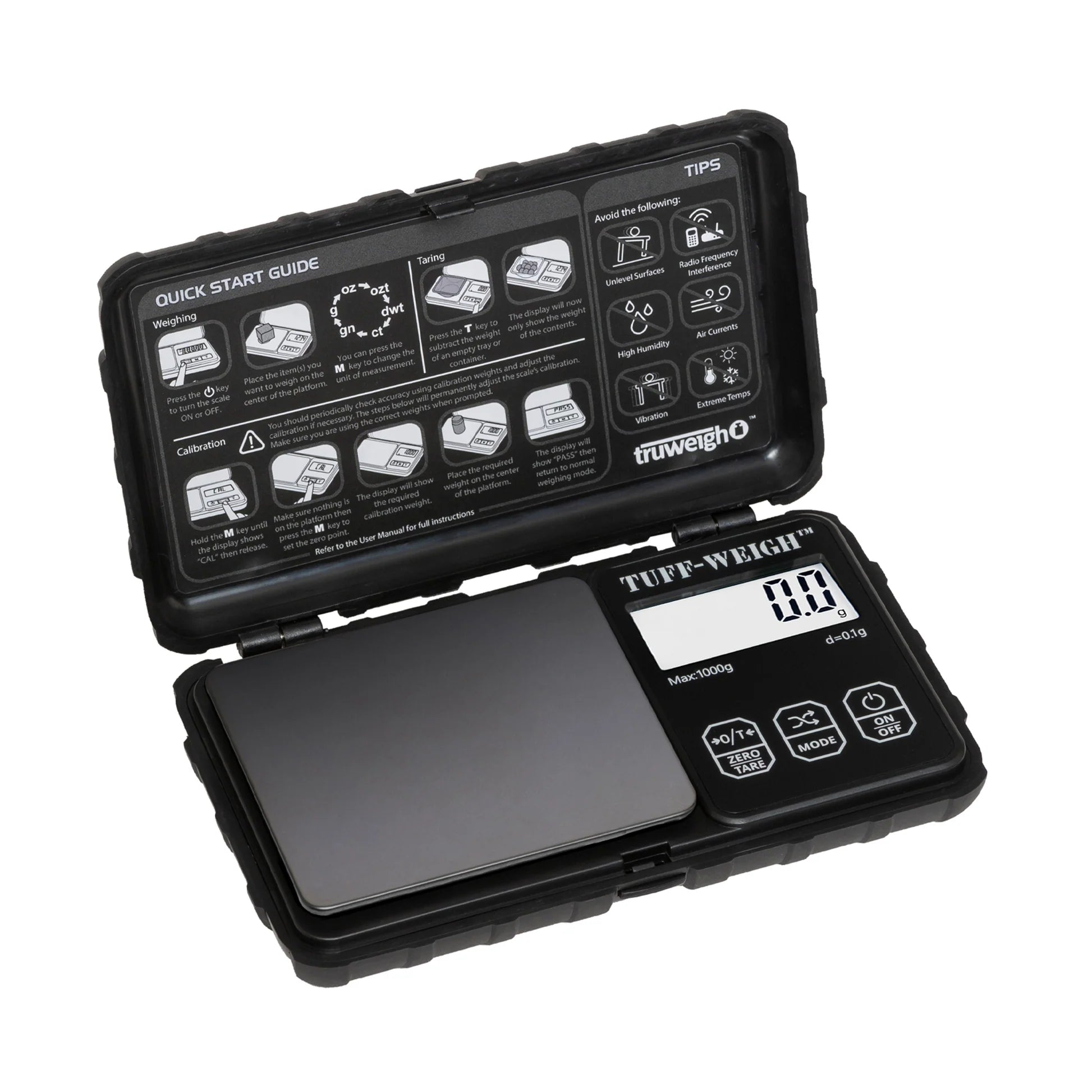 TRUWEIGH TUFF-WEIGH DIGITAL SCALE 200G X 0.01G