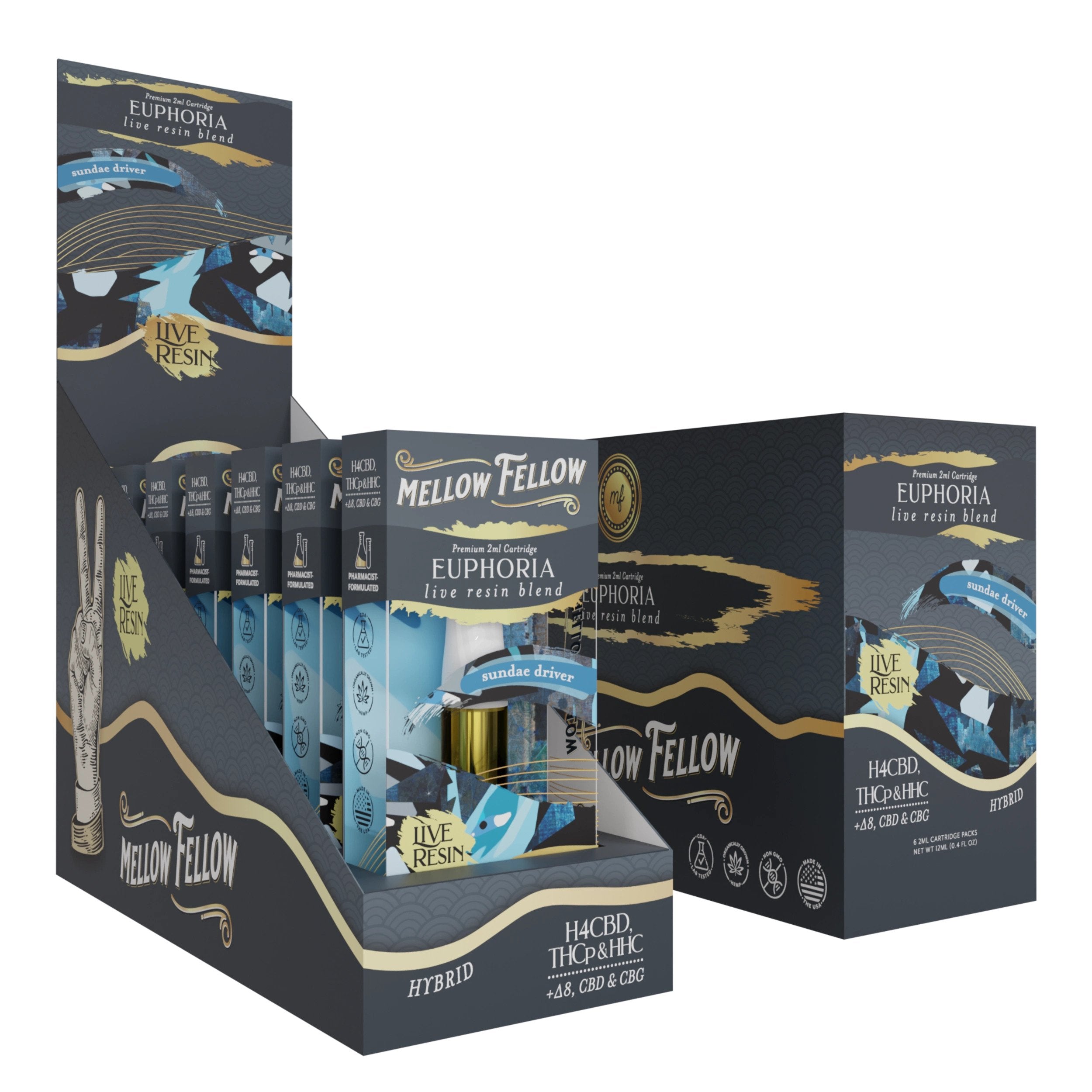MELLOW FELLOW 2ML LIVE RESIN CARTRIDGE