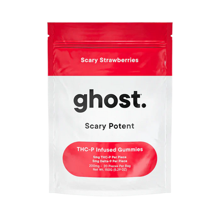 GHOST 200MG THC-P INFUSED GUMMIES (20CT/BAG, 4000MG/BAG)
