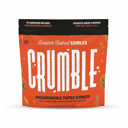 CRUMBLE SCRATCH BAKED DELTA-9 THC INFUSED 100MG EDIBLES