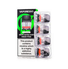 VAPORESO COREX 2.0 XROS SERIES 0.6 OHM MESH POD 2ML (4PC/PACK)