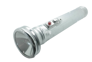 MK METALLIC TORCH (ZY-A5MT-SILVER) 12CT DISPLAY | SILVER