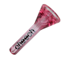 CHEECH 4.4in GLYCERIN HANDPIPE | PINK (GHP-932)