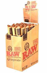 RAW CLASSIC PRE ROLLED CONE EMPERADOR 24CT