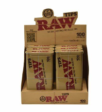 RAW TIPS PRE-ROLLED LIMITED EDITION CAMO PACK 100CT/6PK