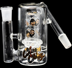 CHEECH 19MM 45 DEGREE DRY ASH CATCHER ASSORTED COLOR (CH-ASH-009 19-45)