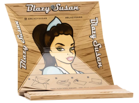 BLAZY SUSAN KING SIZE SLIM DELUXE ROLLING KIT 20PK | UNBLEACHED