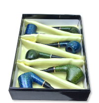 4" STICKER DESIGN HAND PIPE ASSORTED COLORS (VPK-01)