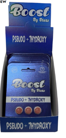 BOOST BY BLAZE PSEUDO + 7-HYDROXY 20MG TABLET (3CT PACK)