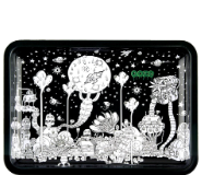 OOZE SMALL METAL ROLLING TRAY | HYPE ENGINE