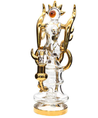 CHEECH 12in "MEDUSA AINT GOT NOTHING ON ME" WATER PIPE (JJ-272)