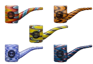 CHEECH 5in "ELEGANT, VIBRANT, ERGONOMIC, PORTABLE" HAND PIPE