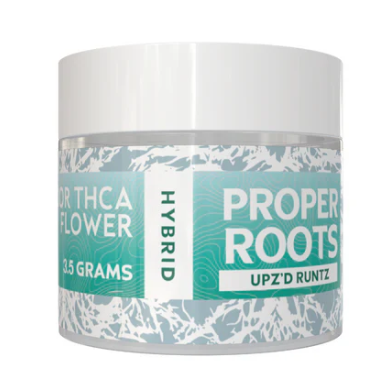 PROPER ROOTS INDOOR THCA FLOWER 1G (30CT JAR) ASSORTED STRAIN