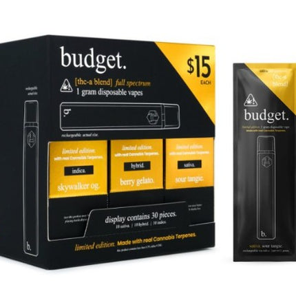 BUDGET LIMITED EDITION 1G THC-A DISPOSABLE