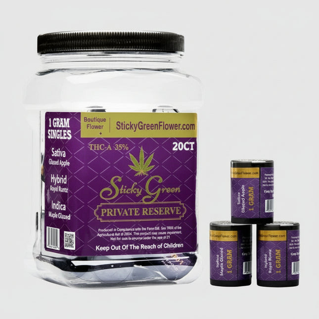 STICKY GREEN PRIVATE RESERVE 7G THCA FLOWER