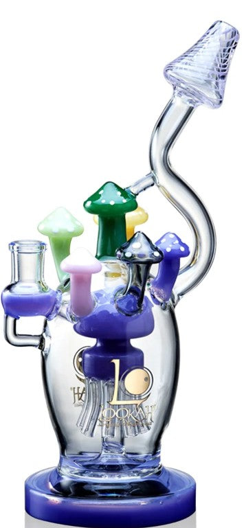 LOOKAH 10in "MUSHROOM" DESIGN WATERPIPE