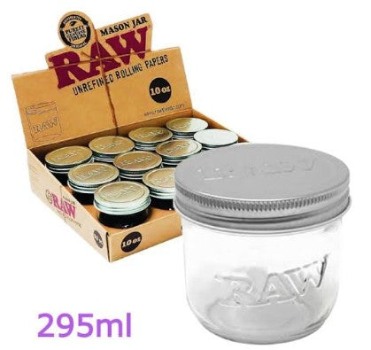 RAW MASON JAR | 10 OZ