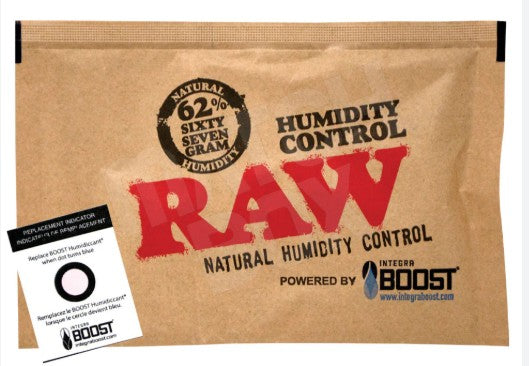 RAW HUMIDITY CONTROL 62% 67G 12CT DISPLAY