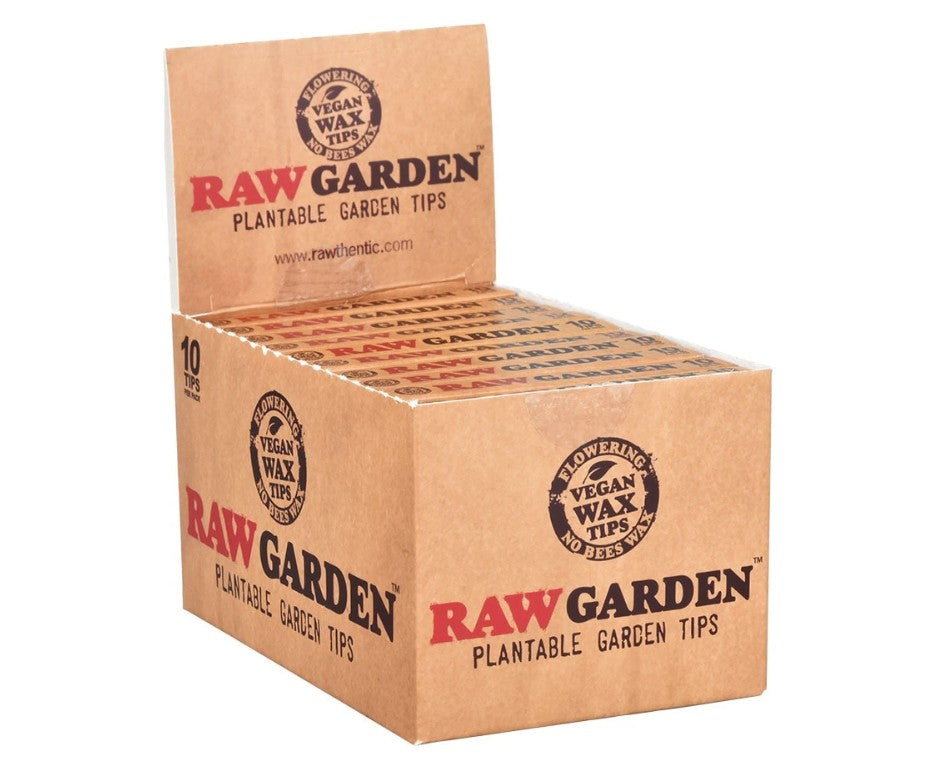 RAW PLANTABLE GARDEN TIPS (10CT BOX)
