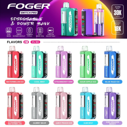 FOGER SWITCH PRO KIT 30K (5CT DISPLAY)