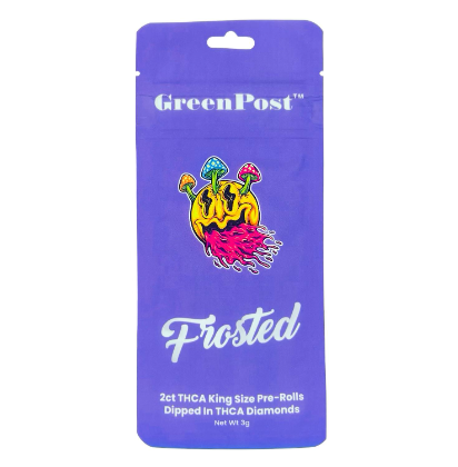 GREENPOST KING SIZE THCA PRE-ROLLS 1.5G EACH (2CT PACK)