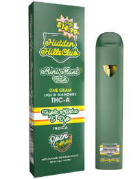 HIDDEN HILLS MINI MART BAR THC-A LIQUID DIAMONDS 1 GRAM DISPOSABLE