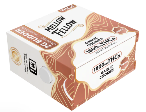 MELLOW FELLOW 2 GRAM THC-A BUDDER CANNABIS CONCENTRATE