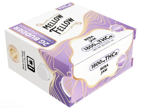 MELLOW FELLOW 2 GRAM THC-A BUDDER CANNABIS CONCENTRATE