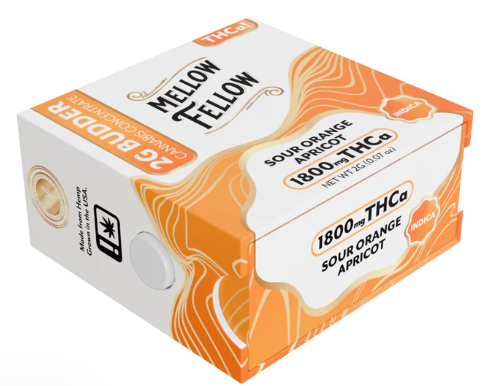 MELLOW FELLOW 2 GRAM THC-A BUDDER CANNABIS CONCENTRATE