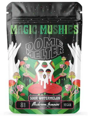 DOME MELTER PROPRIETARY NOOTROPIC BLEND MUSHROOM GUMMIES 8PC/BAG