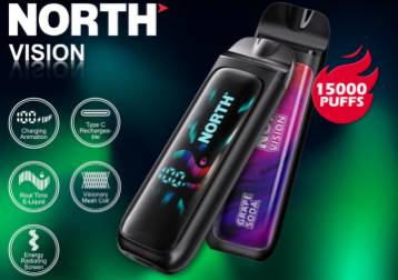 NORTH VISION 15000 PUFSS (5CT DISPLAY)