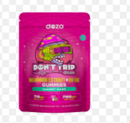 DOZO D9 SMASHERS 500MG/GUMMY 10,000MG PER POUCH