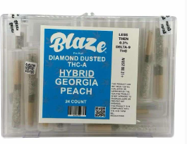 BLAZE THC-A DIAMOND DUSTED PRE ROLL PRE-ROLL (24CT/JAR)