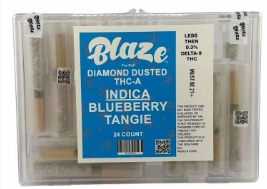 BLAZE THC-A DIAMOND DUSTED PRE ROLL PRE-ROLL (24CT/JAR)