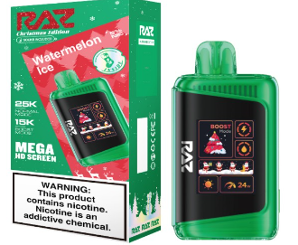 RAZ LTX25000 5% DISPOSABLE 5CT DISPLAY (CHRISTMAS EDITION) Rising Wholesale Inc. RAZ LTX25000 5% DISPOSABLE 5CT DISPLAY (CHRISTMAS EDITION) Rising Wholesale Inc.