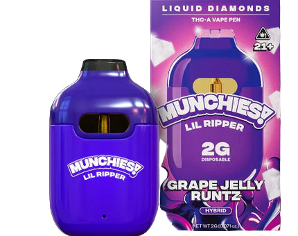 DELTA MUNCHIES LIL RIPPER 2G THCA VAPE PEN