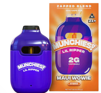 DELTA MUNCHIES LIL RIPPER 2G HHC VAPE PEN Rising Wholesale Inc. DELTA MUNCHIES LIL RIPPER 2G HHC VAPE PEN Rising Wholesale Inc.