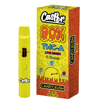 CASPER 90% THCA LIVE ROSIN 4G DISPOSABLE