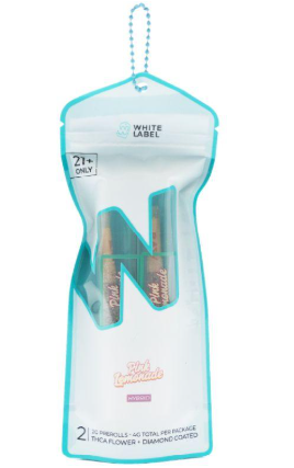 WHITE LABEL 2G THC-V + TH-P + CDT LIVE RESIN DISPOSABLE