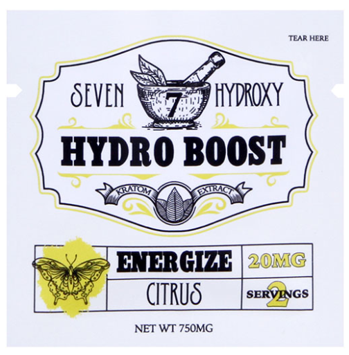 HYDRO BOOST SEVEN HYDROXY 20MG SINGLE SERVING (40CT DISPLAY)