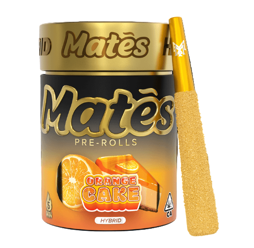 MUHA MEDS MATES 3G THC-A KIEF INFUSED PRE ROLLS (5CT JAR)