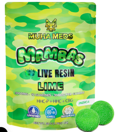 MUHA MEDS LIVE RESIN 3000MG GUMMIES (300MG/GUMMY)