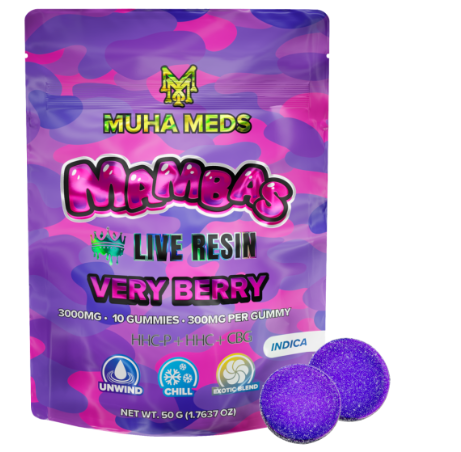 MUHA MEDS LIVE RESIN 3000MG GUMMIES (300MG/GUMMY)